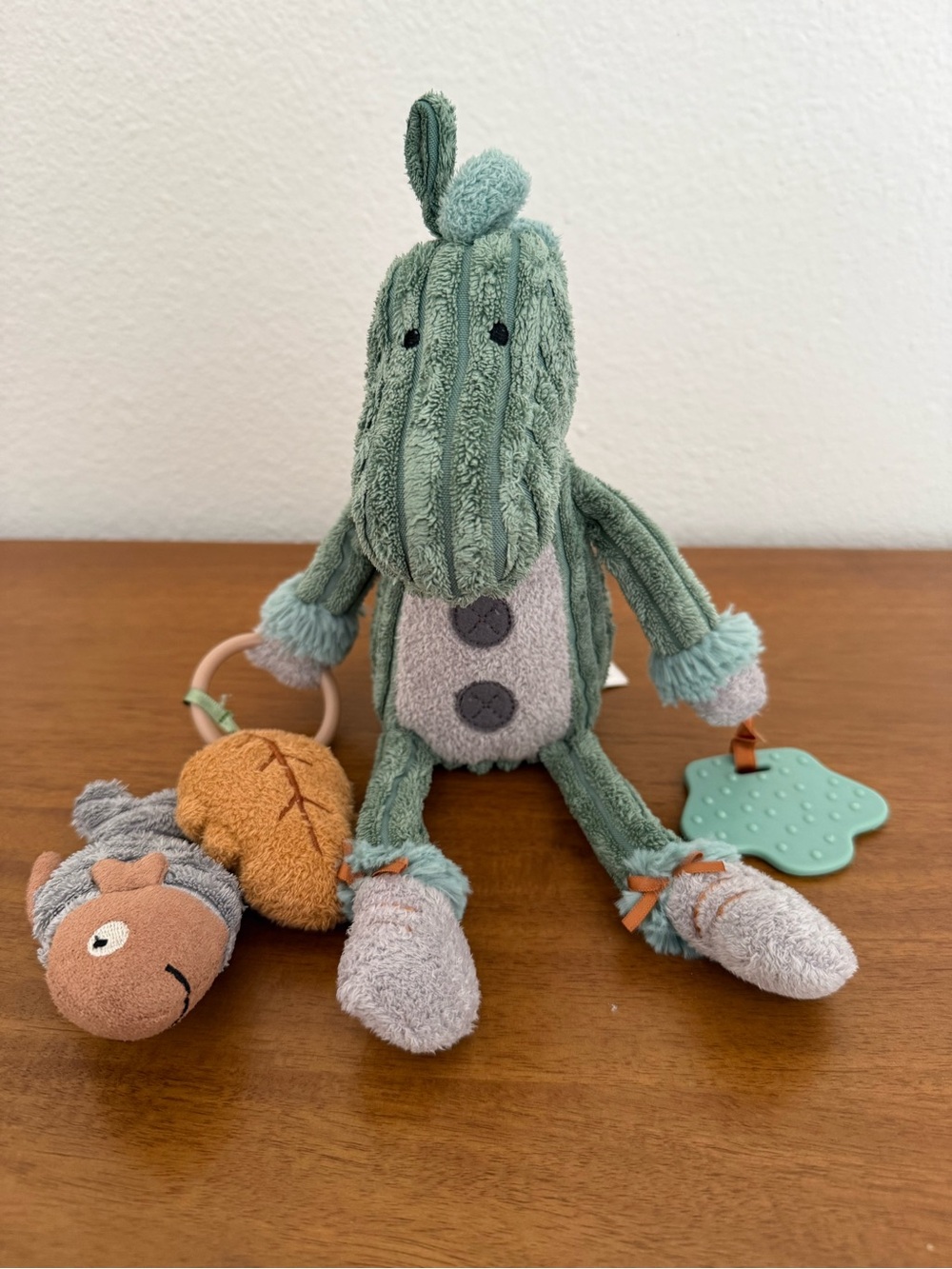 JellyCat 12" Cordy Roy Dinosaur Plush Corduroy Crocodile Alligator Baby Toy